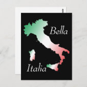 Italienisch - Italienische Postkarte (Vorne/Hinten)
