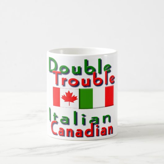 italienisch-kanadisch kaffeetasse (Mittel)