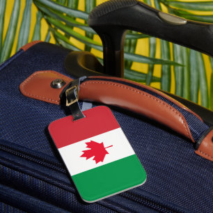 Italienisch-kanadischer Stolz Gepäckanhänger