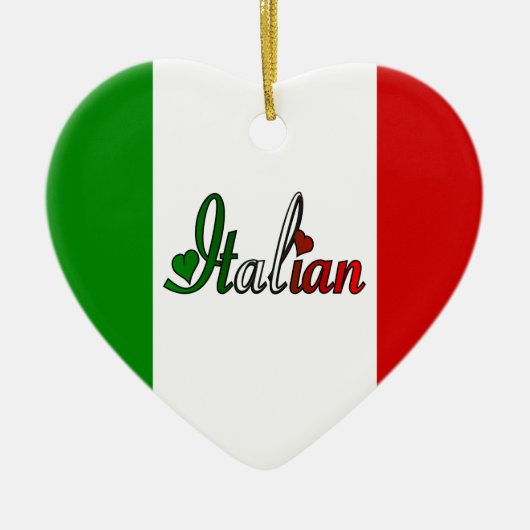 Italienisch Keramik Ornament (Vorne)