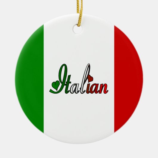 Italienisch Keramikornament (Vorne)
