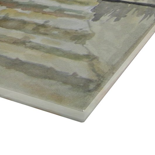 Italienisch, Küste von Amalfi, Italien Schneidebrett (Ecke)