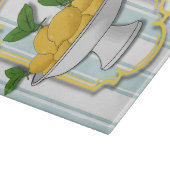 Italienisch Lemon Bowl Kitchen Print | Küste Schneidebrett (Ecke)