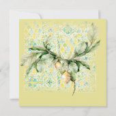 Italienisch Lemon Grove | Boho Botanical Wedding (Rückseite)