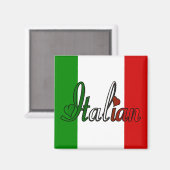 Italienisch Magnet (Vorderseite/Rückseite)