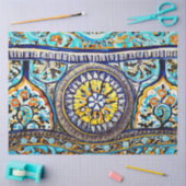 Italienisch Majolica Floral Decoupage Seidenpapier (Basteln)