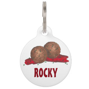 Italienisch Meatballs Marinara Sauce Küche Tiermarke