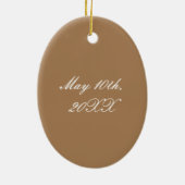 Italienisch-mexikanische Hochzeitskekse Russische Keramik Ornament (Hinten)