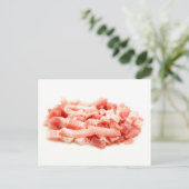 Italienisch Pancetta Postkarte (Stehend Vorderseite)