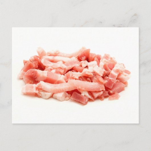 Italienisch Pancetta Postkarte (Vorderseite)