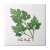 Italienisch Parsley Herb Tile Fliese (Vorderseite)