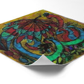 Italienisch Peacock NJoy Poster (Ecke)