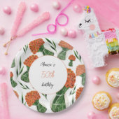 Italienisch Ranunculus Pappteller (Party)