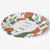 Italienisch Ranunculus Pappteller (Schrägansicht)