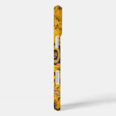 Italienisch Rot Gelb Chinoiserie Case-Mate iPhone Hülle (Rückseite / Rechts)