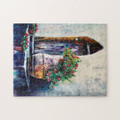 Italienisch-rustikale Kunst Multicolor Puzzle (Horizontal)