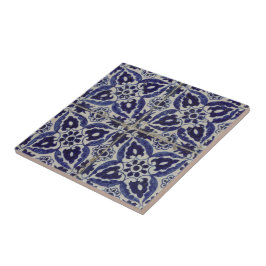 Italienisch-rustikale Tiles Azulejo Blue White Geo Fliese