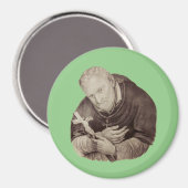 Italienisch Saint Alphonsus Liguori Magnet (Vorderseite/Rückseite)
