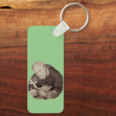 Italienisch Saint Alphonsus Liguori Schlüsselanhänger (Rückseite)