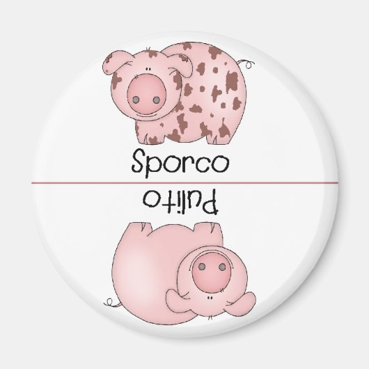 Italienisch Saubere Geschirrspülmaschine Magnet Pi (Vorne)