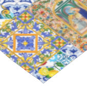 Italienisch, sizilianisch, heilige Maria, Jungfrau Tischdecke (Schrägansicht)