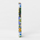 Italienisch,sizilianische Kunst,Maiolica,Fliesen,b Case-Mate iPhone Hülle (Hinten/Links)