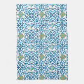 Italienisch, sizilianische Kunst, Majolika, Fliese Geschirrtuch (Vertikal)