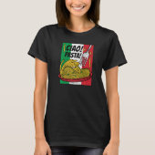 Italienisch Spaghetti Ciao Pasta Italien T-Shirt (Vorderseite)