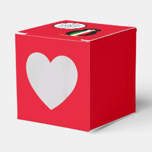Italienisch sprechende Ms Penguin Personalisiert Geschenkschachtel