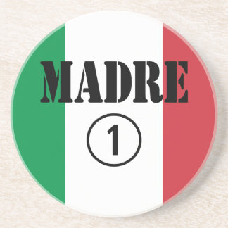 Italienisch sprechende Mütter und Mamas: Madre Num Untersetzer