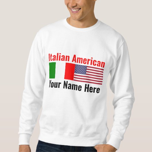 Italienisch Sweatshirt (Vorderseite)