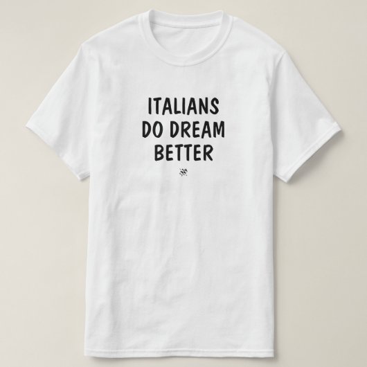 Italienisch T-Shirt (Design vorne)