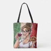 Italienisch Thematisierte Tasche (Rückseite)