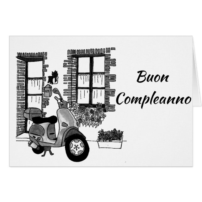 ITALIENISCH UND ENGLISCH SAGT, DASS SIE GRUND SIND (Vorderseite (Horizontal))