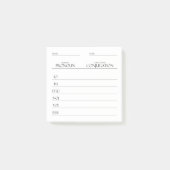 Italienisch | Verbs Conjugation Practice Post-it Klebezettel (Vorderseite)