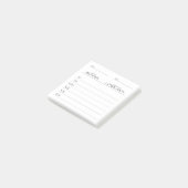 Italienisch | Verbs Conjugation Practice Post-it Klebezettel (angewinkelt)