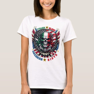 Italienisch von Blood American von Birth ItalianAm T-Shirt