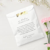 Italienische Almond Wedding Tradition Gefallen Tag Geschenktütchen (Versiegelt)
