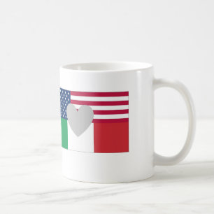 Italienische amerikanische Tasse
