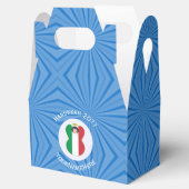 Italienische Angelflagge für Hanukkah Geschenkschachtel (Geöffnet)