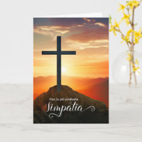 Italienische Anteilnahme Con la Comprensione Sonne