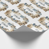 Italienische Architektur Geschenkpapier (Ecke)