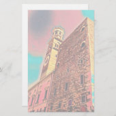 Italienische Architekturmalerei Briefpapier (Vorne/Hinten)