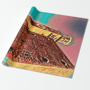 Italienische Architekturmalerei Geschenkpapier