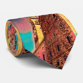 Italienische Architekturmalerei Krawatte (Gerollt)