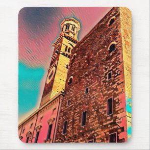 Italienische Architekturmalerei Mousepad