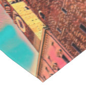 Italienische Architekturmalerei Tischdecke (Schrägansicht)