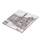 Italienische Architekturzeichnungen Fliese (Seite)