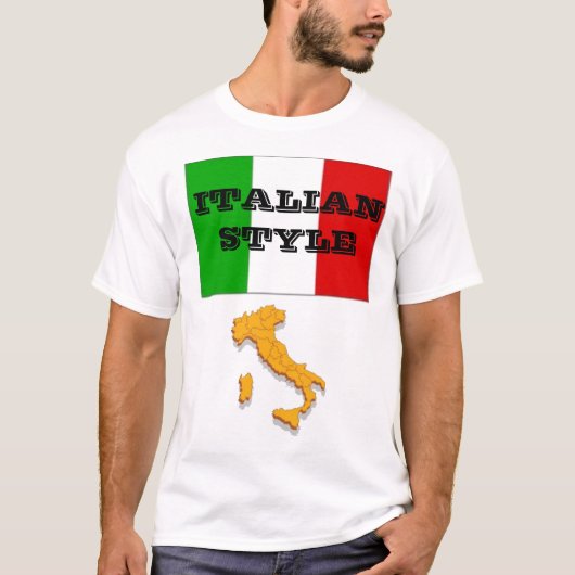 Italienische Art T-Shirt (Vorderseite)