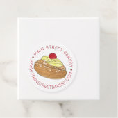 Italienische Bäckerei Zeppole Gebäck gebacken von Geschenkanhänger (Beispiel)